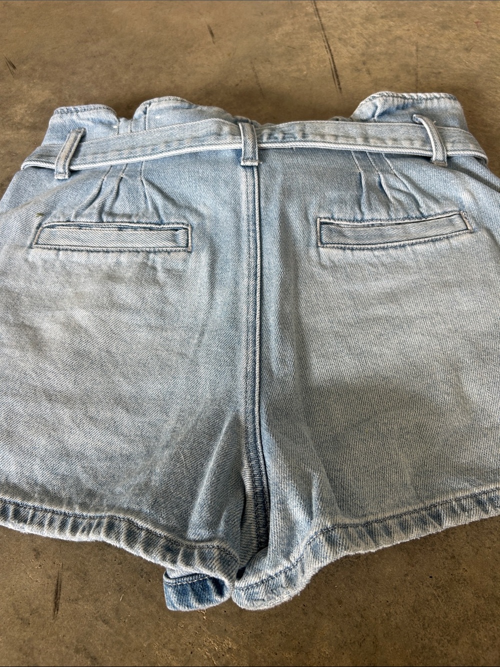 American Eagle Outfitters, Aeropostale, & ThCreasa Blue Jean Distressed Shorts - Picture 9 of 13